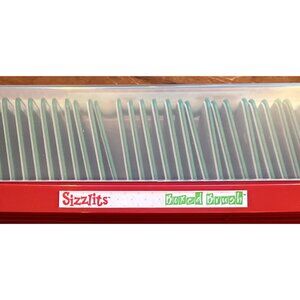 NEW Sizzix Sizzlits Boxed Brush Alphabet Die Set